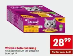 Interspar Whiskas Katzennahrung Angebot