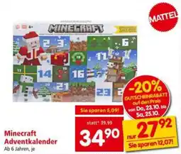 Interspar Minecraft Adventkalender Angebot