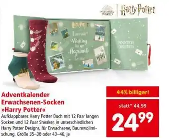Interspar Adventkalender Erwachsenen-Socken Angebot