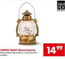 Interspar SIMPEX BASIC Wasserlaterne Angebot