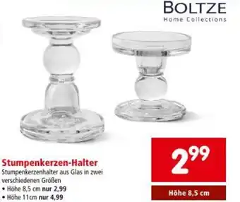 Interspar Stumpenkerzen Halter Angebot