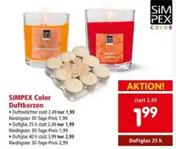 Interspar SIMPEX Color Duftkerzen Angebot