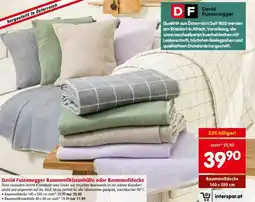 Interspar David Fussenegger Baumwollkissenhülle oder Baumwolldecke Angebot