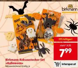 Interspar Birkmann keksaustecher set halloween Angebot