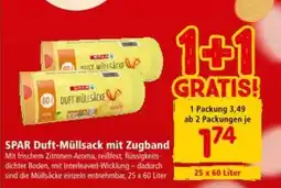 Interspar Spar duft-müllsack mit zugband Angebot