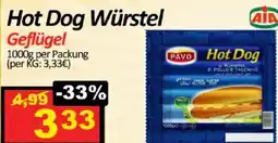 Wurstico Hot Dog Würstel Angebot