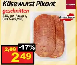 Wurstico Käsewurst Pikant Angebot