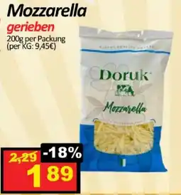Wurstico Mozzarella gerieben Angebot