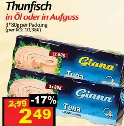 Wurstico Thunfisch Angebot