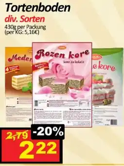 Wurstico Tortenboden Angebot