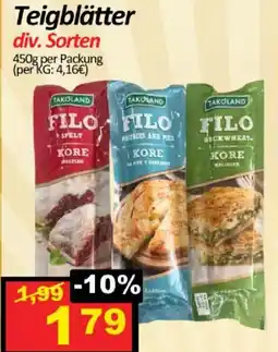 Wurstico Teigblätter Angebot