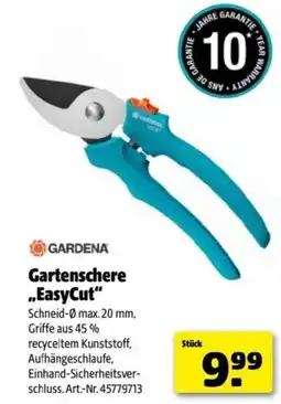 Hagebau Gartenschere easycut Angebot