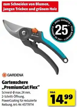 Hagebau Gartenschere premiumcut flex Angebot