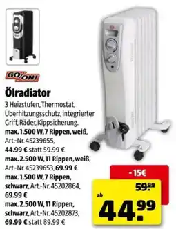 Hagebau Ölradiator Angebot