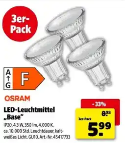 Hagebau Led-leuchtmittel base Angebot
