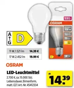Hagebau Led leuchtmittel Angebot