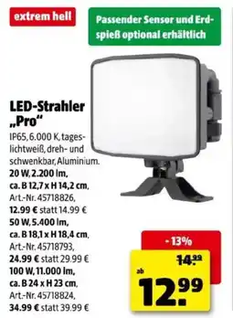 Hagebau LED-Strahler Pro Angebot
