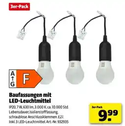Hagebau Baufassungen mit led-leuchtmittel Angebot