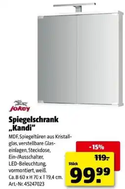 Hagebau Spiegelschrank kandi Angebot