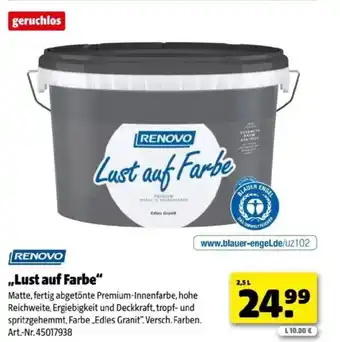 Hagebau Lust auf farbe Angebot