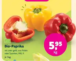 Denn's Biomarkt Bio-Paprika Angebot