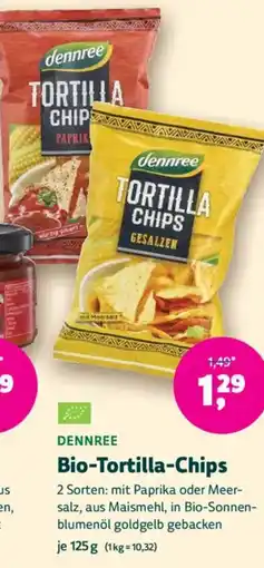 Denn's Biomarkt Bio-Tortilla-Chips Angebot