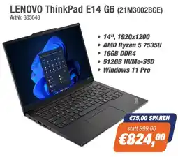 e-tec Lenovo thinkpad e14 g6 (21m3002bge) Angebot