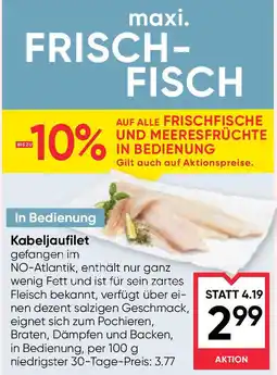 Maximarkt Kabeljaufilet Angebot