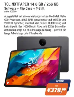 e-tec Tcl nxtpaper 14 8 gb / 256 gb Angebot