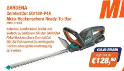 e-tec Gardena ComfortCut Angebot