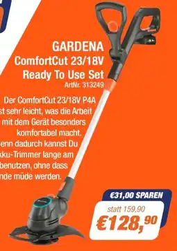 e-tec Gardena ComfortCut 23/18V Angebot
