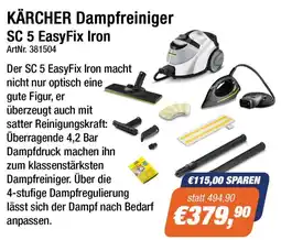 e-tec KÄRCHER Dampfreiniger Angebot