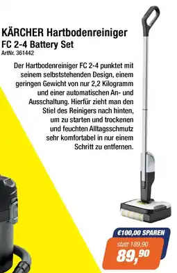 e-tec KÄRCHER Hartbodenreiniger Angebot