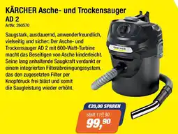 e-tec KÄRCHER Asche- und Trockensauger Angebot
