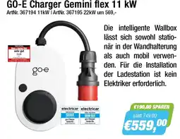 e-tec GO-E Charger Gemini flex 11 kW Angebot