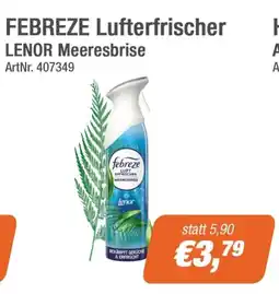 e-tec Febreze lufterfrischer Angebot