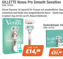 e-tec Gillette venus pro smooth sensitive Angebot