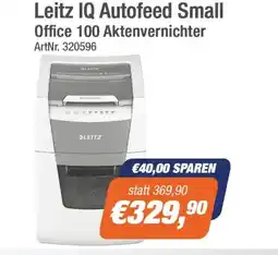e-tec Leitz IQ Autofeed Small Angebot