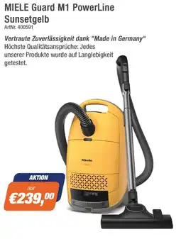 e-tec Miele guard m1 powerline sunsetgelb Angebot