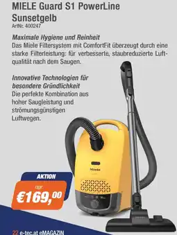 e-tec Miele guard s1 powerline Angebot