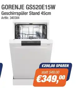 e-tec Gorenje gs520e15w Angebot
