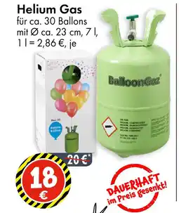 TEDi Helium Gas Angebot