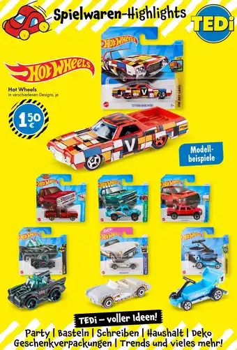 TEDi Hot Wheels Angebot