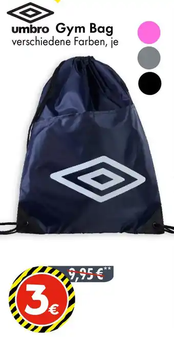 TEDi Umbro Gym Bag Angebot
