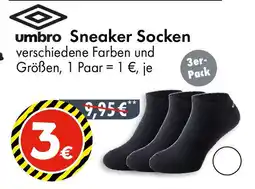 TEDi Umbro sneaker socken Angebot