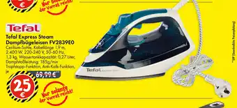 Tefal Express Steam Dampfbügeleisen FV2839E0