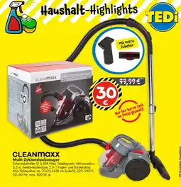 TEDi Multi-Zyklonstaubsauger Angebot