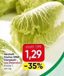 Spar SPAR Chinakohl Angebot