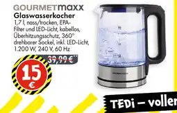 TEDi Glaswasserkocher Angebot
