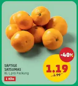PENNY SAFTIGE SATSUMAS Angebot